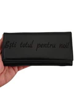portofel dama negru Esti totul