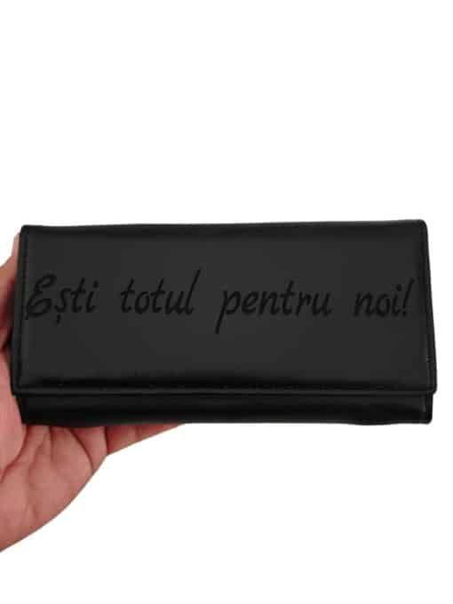 portofel dama negru Esti totul