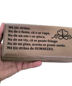 Portofel dama cream Ma tin strans