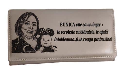 portofel dama beige Bunica