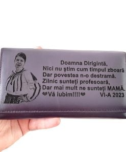 Portofel dama mov Doamna Diriginta