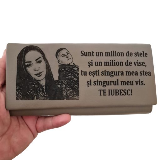 portofel dama gri Sunt un milion de stele.