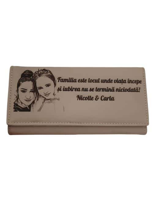 portofel dama beige viata incepe