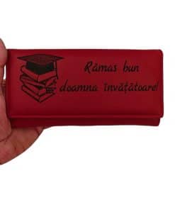 portofel rosu dama Ramas bun