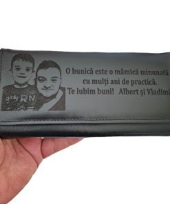 portofel dama negru Obunica si mamica minunata