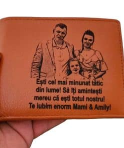 portofel maro coniac fara capsa Esti cel mai minunat