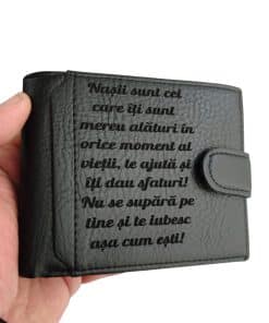portofel negru cu capsa Nasii sunt