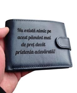 portofel negru cu capsa piele naturala nu exista