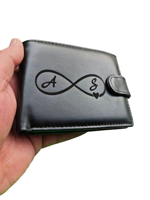 portofel personalizat Infinit inima