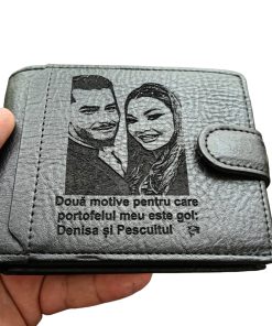 portofel negru cu capsa Doua motive