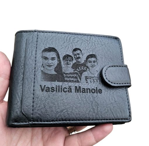Portofel personalizat cu nume