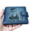 Portofel Personalizat Fiul si fratele perfect - Portofel Personalizat 'Fiul si fratele perfect', barbati, piele naturala , albastru - Portofelul Meu