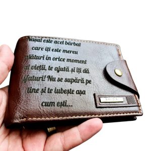Portofel Personalizat 'Nasul este acel barbat'