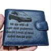 Portofel Personalizat Sa nu uiti ca esti mai puternic - Portofel Personalizat 'Sa nu uiti ca esti mai puternic', barbati, piele naturala, cu capsa, albastru - Portofelul Meu