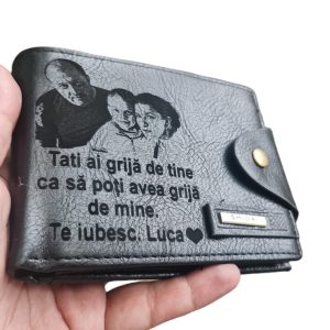 Portofel Personalizat 'Tati ai grija de tine'