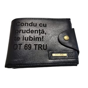 Portofel Personalizat 'Condu cu prudenta'