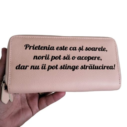 portofel dama Rose cu fermoar Prietenia