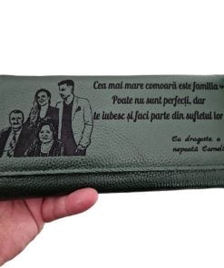 portofel dama negru Cea mai mare comoara.