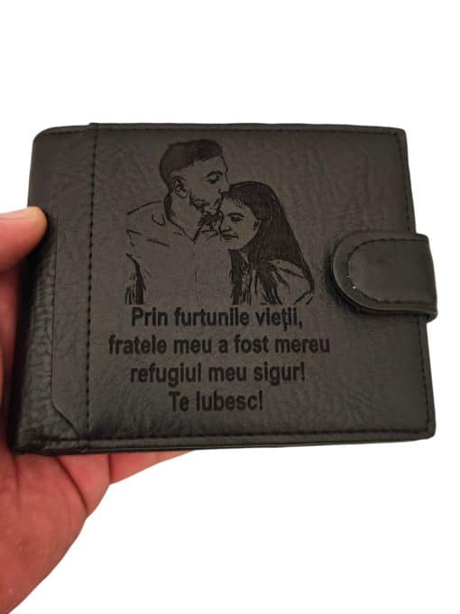 cadou personalizat barbati portofel prin furtunile vietii.