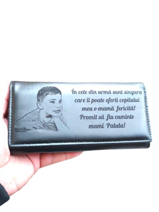 portofel negru dama in cele din urma