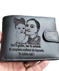 portofel cadou personalizat Noi il golim