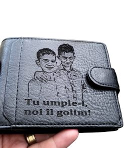 Portofel piele personalizat tu umple-l