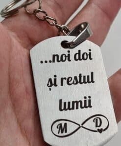 breloc personalizat noi doi