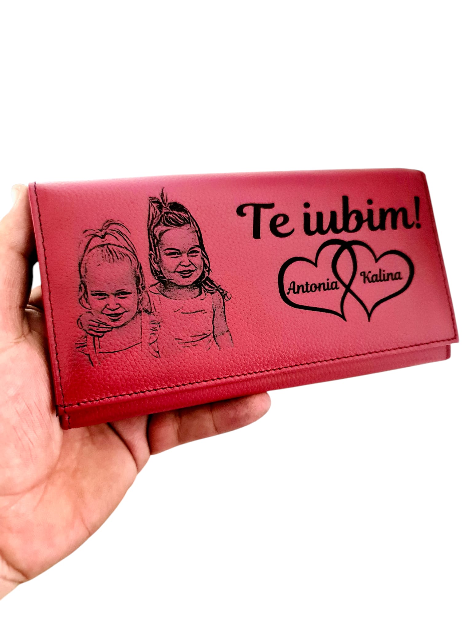 Portofel dama personalizat