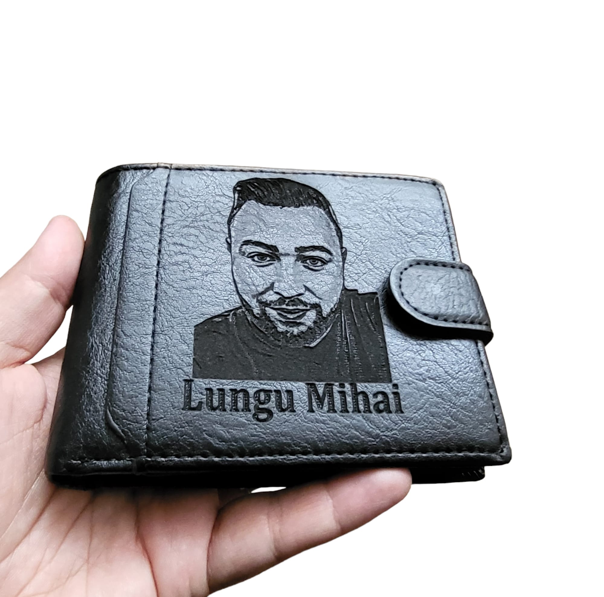 Portofele Personalizate din Piele, Gravate Laser