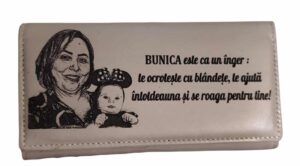 portofel dama beige Bunica
