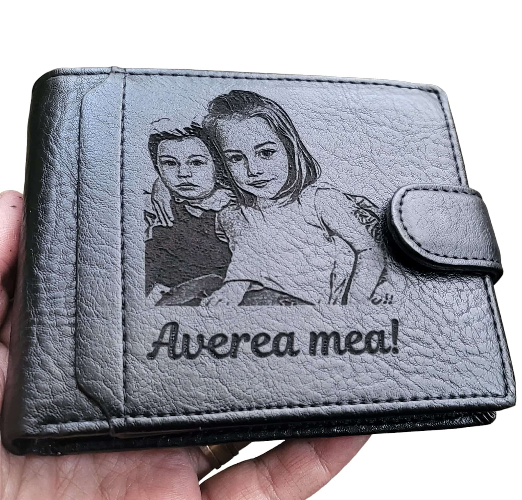 Portofel personalizat Averea mea