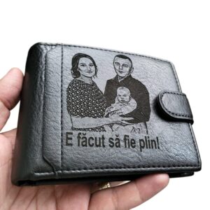 Portofel personalizat E facut sa fie plin!