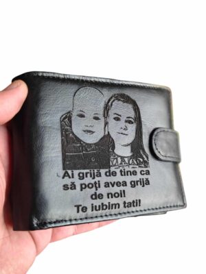 portofel negru cu capsa piele naturala Sa poti avea grija de noi