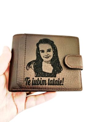 Portofele personalizate din piele