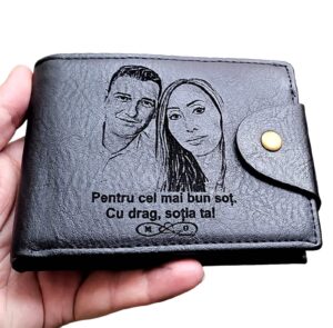 Portofel piele negru Cel mai bun sot