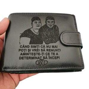 portofel negru cu capsa Cand simti