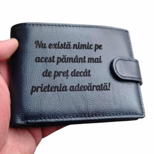 portofel negru cu capsa piele naturala nu exista