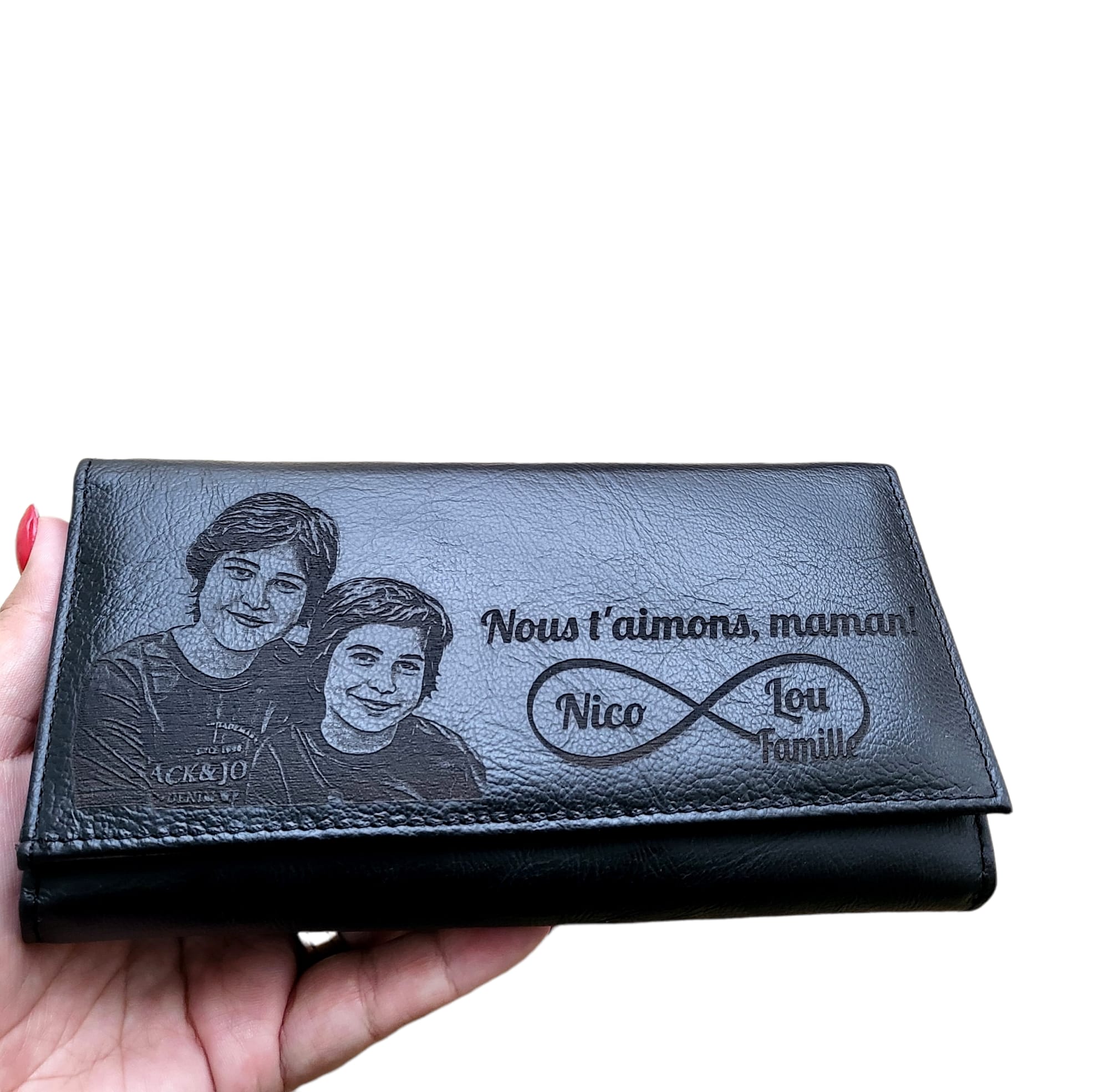 Portofele DAMA Personalizate din Piele, Gravate Laser