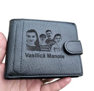 Portofel personalizat cu nume