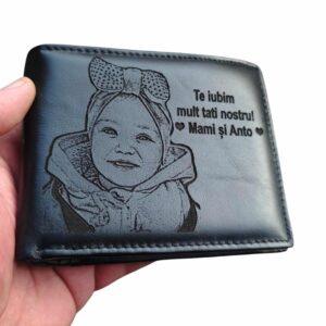 portofel piele naturala negru fara capsa tati nostru