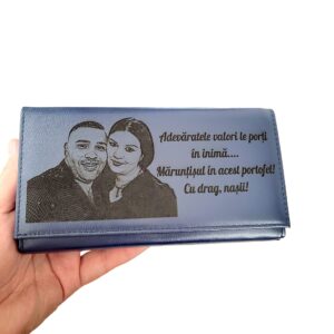 portofel dama albastru Adevaratele valori
