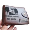Portofel Personalizat Adevarata comoara este familia