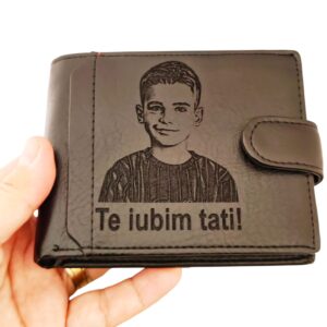 Portofele Personalizate din Piele, Gravate Laser