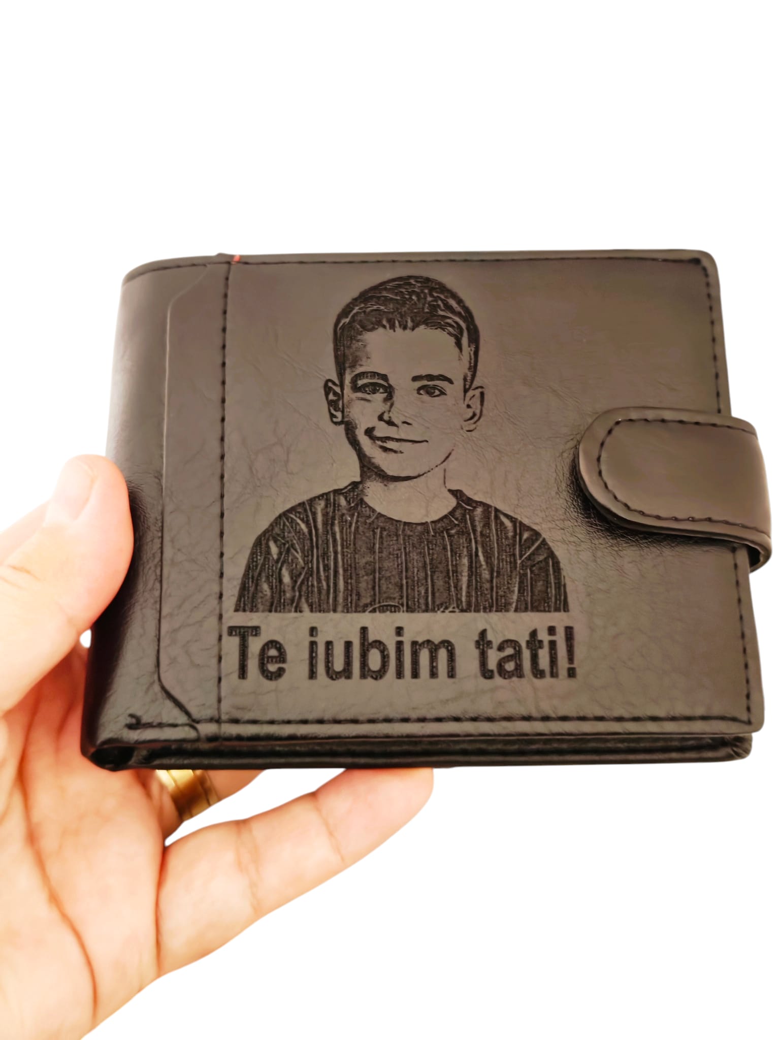 Portofele Personalizate din Piele, Gravate Laser