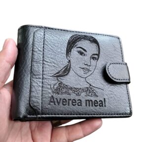 Portofel personalizat Averea mea