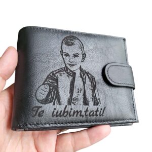 portofel cadou personalizat Te iubim tati