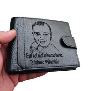cado portofelbarbat negru cu capsa Esti cel mai minunat bunic